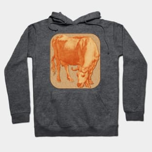 A Cow Grazing Hoodie